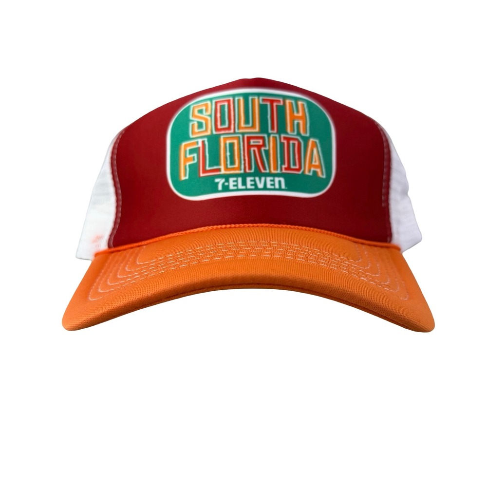 7-Eleven South Florida 711 retro‎ trucker hat